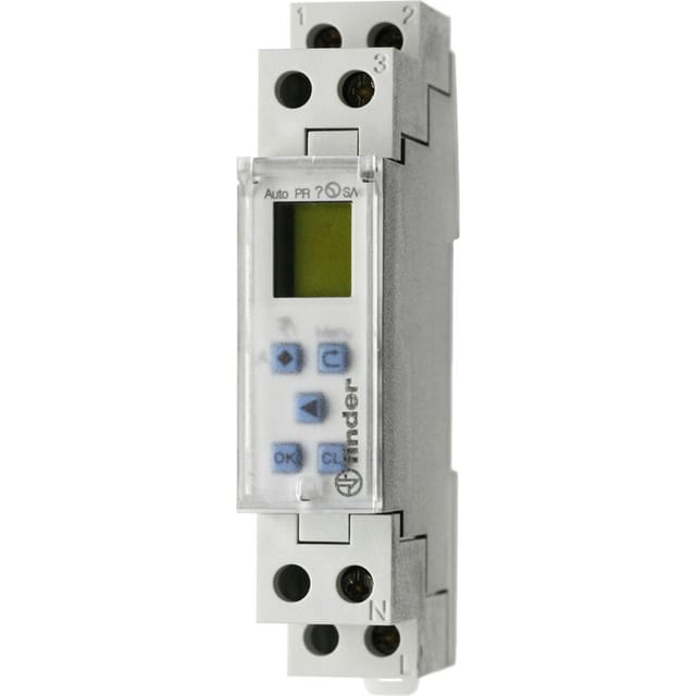 Finder - 12.71.0.024.0000 Zeitschaltuhr Wochenprogramm, Tagesprogramm IP20 Impulsfunktion