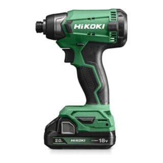 Hikoki zakrętarka udarowa 18v 140nm 2x2,0ah walizka wh18dawcz
