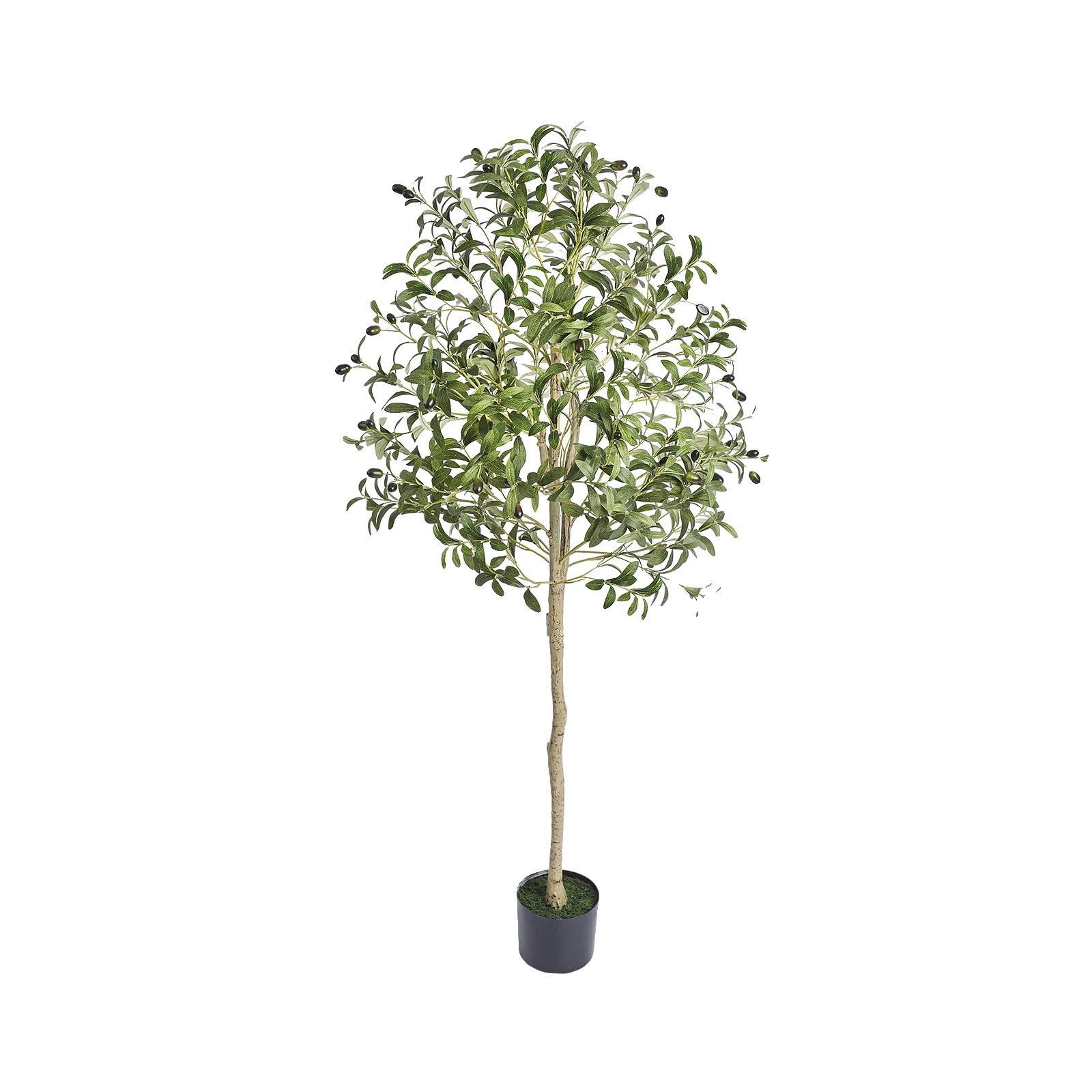 Künstlicher Olivenbaum, Verstellbare Äste, Realistisches Aussehen, 1,5 M