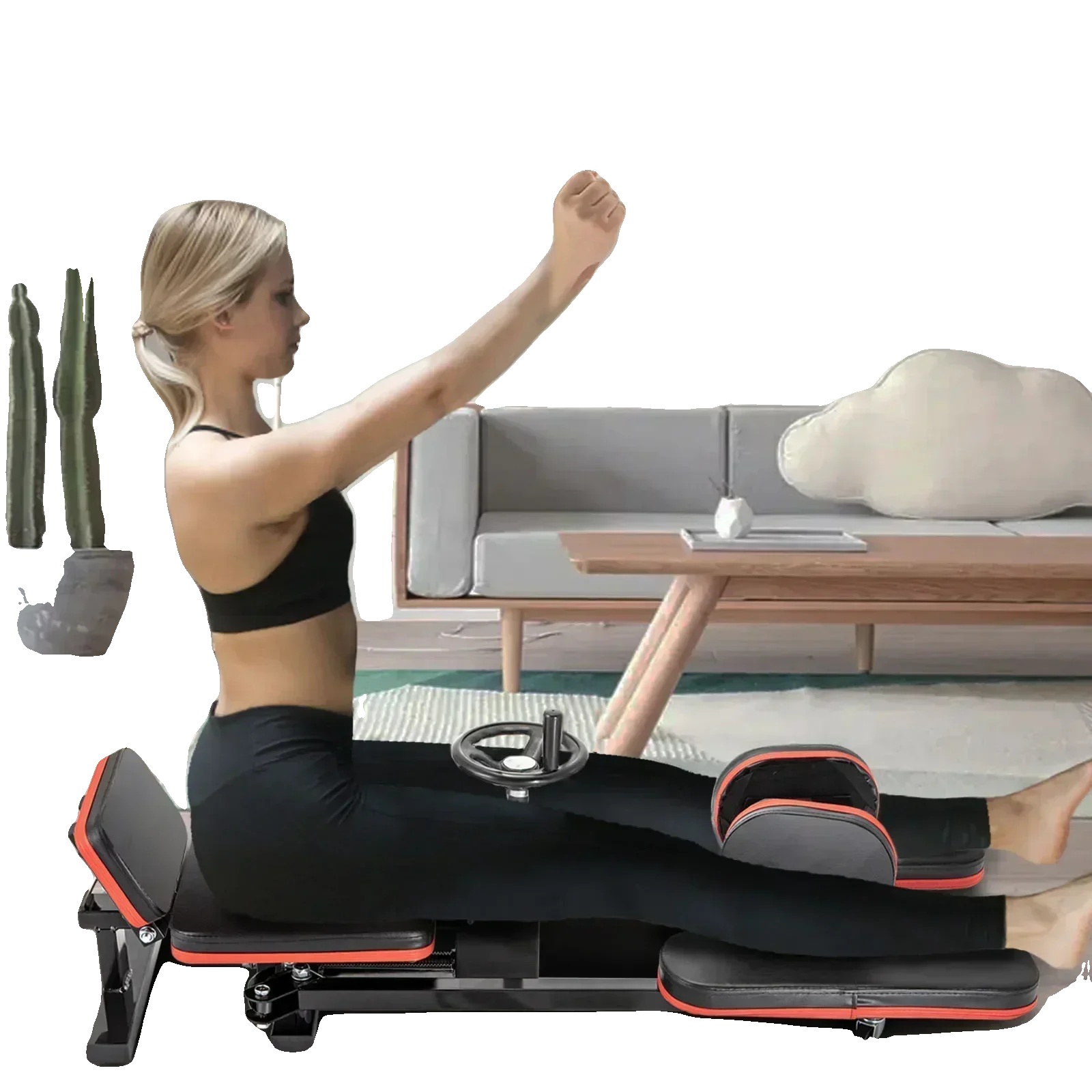 Beinstrecker, Verstärkter Stahlrahmen, Verstellbarer Winkel Von 0 Bis 180°, Abmessungen 108 X 39 X 20 Cm, Gewicht 12 Kg, Tragkraft 100 Kg