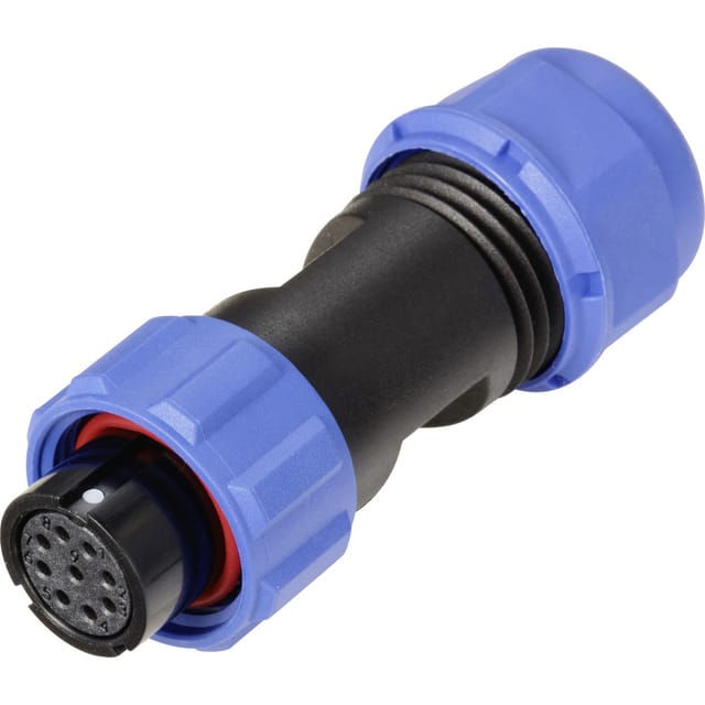 Weipu - SP1310 / s 9 ii Rundstecker Buchse, gerade Gesamtpolzahl: 9 Serie (Rundsteckverbinder): SP13
