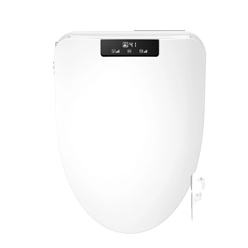 Intelligenter Wc-sitz Mit Heizfunktion, Inklusive Fernbedienung, Kurze Ausführung, Weiß