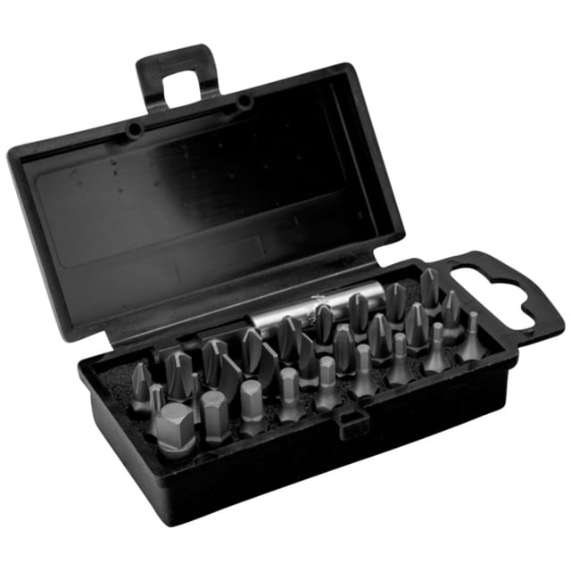 Bahco 1/4-Bitsatz für Schlitz-, Phillips-, TORX-, Sechskant-, und TORQ-SET-Schrauben - 28-tlg.