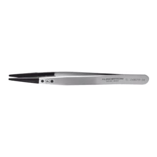 Lindström TL 249CFR-SA ESD Pinzette 249CF Flach-rund 130 mm