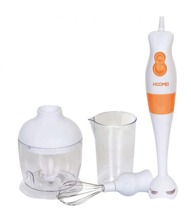 Trade Shop Traesio - Trade Shop - 3IN1 immersion blender kit 2 geschwindigkeit 250WATT 65MM obst gemüse haus küche -