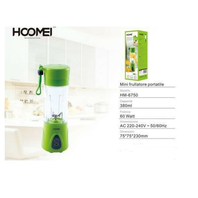 Trade Shop Traesio - Trade Shop - portatio frutta verdura 0.38 ml 60 watt cucina hoomei HM-6750 -