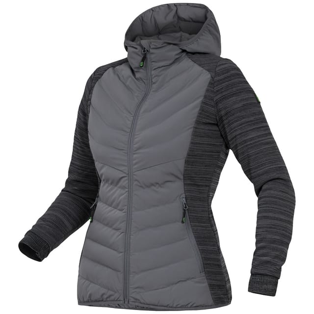 Leibwächter Hybridjacke Damen cadhyj Gr. 38 grau