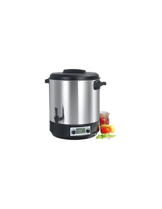 Nature&saveurs - Lcd-sterilisator mit wasserhahn und timer 31l 2000w ns-st31ina