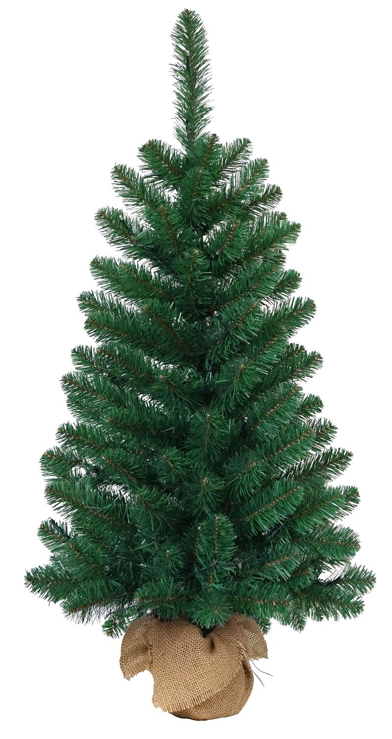 Baum Magichome Weihnachten Rudolf, Tanne In Jute, 90 Cm