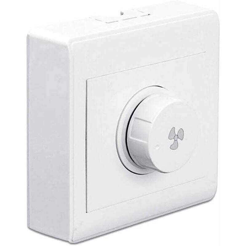 220v 10a Wand-drehzahlregler Für Deckenventilatoren Typ 86, Stufenlose Dimmung 15-300w