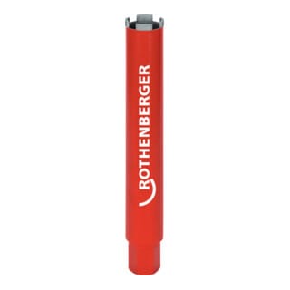Rothenberger - Diamantbohrkrone dx High Speed Dry 1 1/4″ ø 37 mm Länge 330 mm Segmentanzahl 3 Gewindeaufnahme