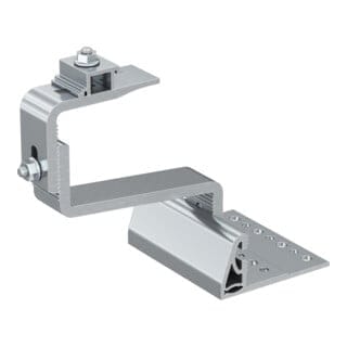 Dachhaken rh 52-67 hb al Aluminium 10 Stk - Fischer