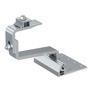 Dachhaken rh 40-52 hb al Aluminium 10 Stk - Fischer