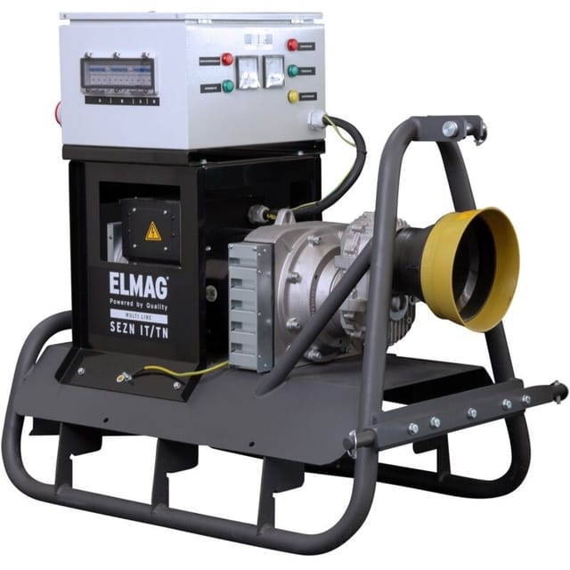 Zapfwellen-Stromerzeuger sezn 90WD-AVR-IT/TN für Haus- und Feldbetrieb, IP44, 1500UpM, bürstenlos - Elmag