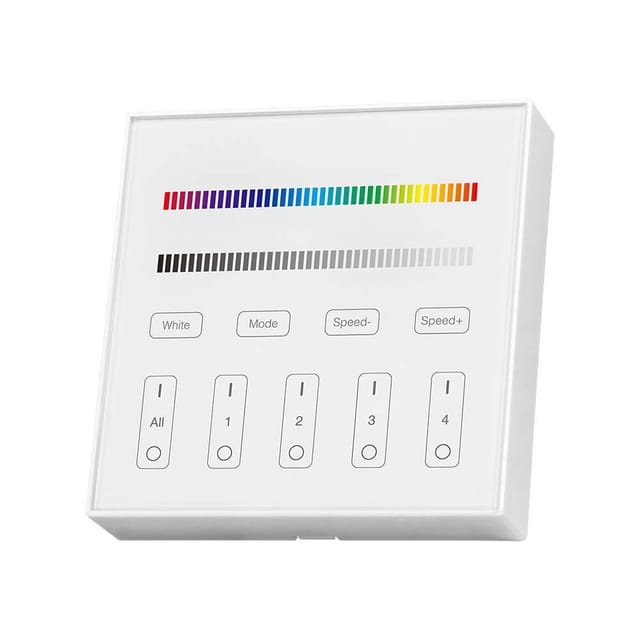 LED-Leuchtband Zubehör 4 Zonen WiFi Controller rgb + w Weiß