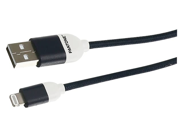 USB auf Lightning Verbindungskabel Pantone PT-LCS001-5N Dunkelblau 1,5 m