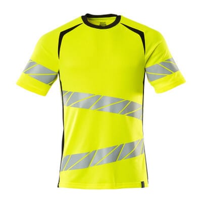 Mascot Warnschutz Premium T-Shirt ACCELERATE SAFE 19082-771 Gr. 3XL hi-vis gelb/schwarz