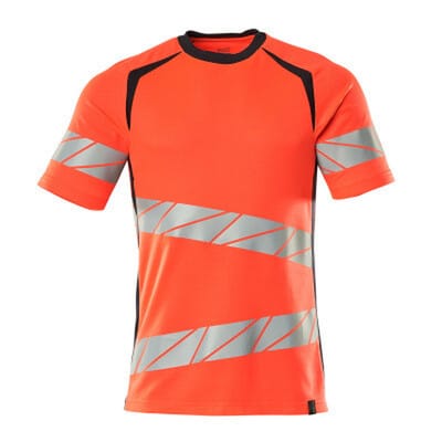 Mascot Warnschutz Premium T-Shirt ACCELERATE SAFE 19082-771 Gr. 4XL Hi-vis rot/schwarzblau