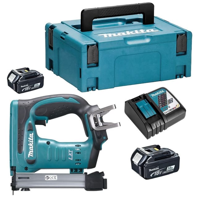 Heftgerät 18V lxt Li-Ion (2x3,0 Ah) in makpac Makita DST221RFJ