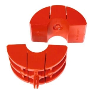Spannbackensatz für rocut 110, 50mm, 2 Halbschalen - 55025 - Rothenberger
