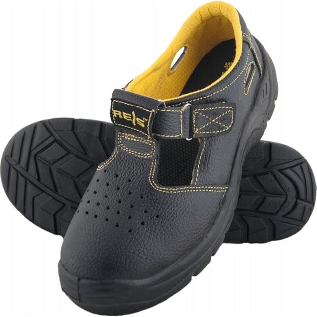 SCHUHE SANDALEN Leder TOE BRYES-S-SB BY Größe 42