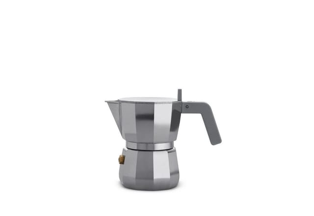 Mokka espressomaschine dc06/1 silber - Alessi