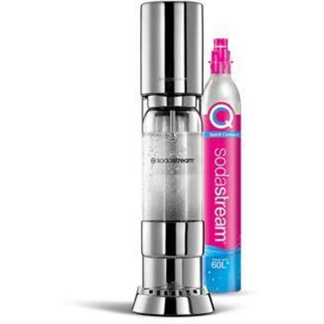 Sodastream ENSO Sprudelmacher gebürsteter Stahl 1L