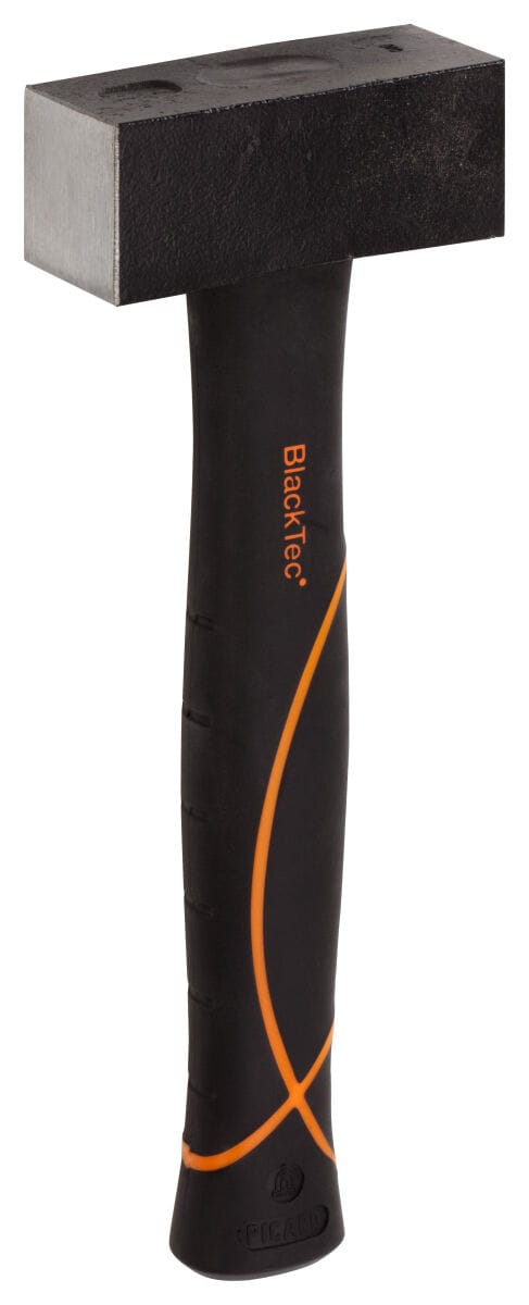 Bossierhammer BlackTec® Fiberglasstiel 1.000g Nr. 64 - Picard