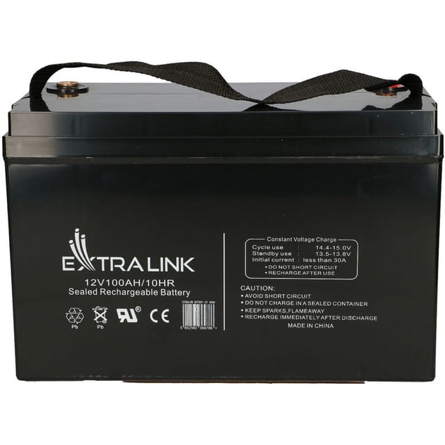 Extralink akumulator batterie akkumulator agm 12V 100AH - Batterie Verschlossene Bleisäure (vrla)
