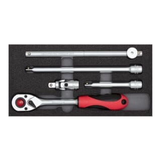 R22150008 Steckschlüssel-Satz 1/2' 2/6 CT-Modul 5-teilig