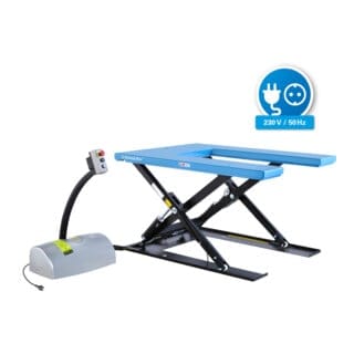 HanseLifter Hubtisch HTF-U mit U-Profil 230V Tragkraft 1000kg Hubhöhe 840mm