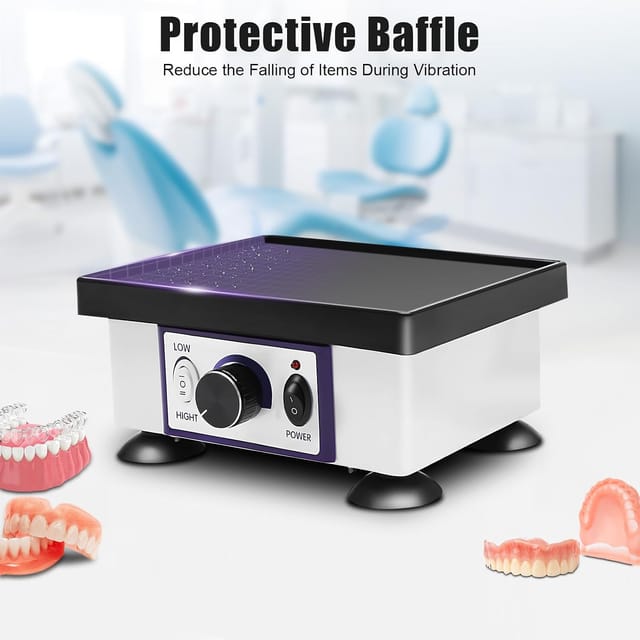 Dental Oszillator 120W Gipsrüttler Square Dentalrüttler 220V Einstellbares Lab equipment vibrator Dental Rüttler Lab Dental Vibrator für