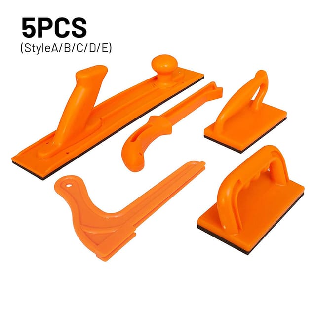 Set aus 5 Schiebestöcken und Sicherheitsstangen, ergonomischer Griff für optimalen Halt, für Kreissägen, Holzbearbeitungswerkzeuge, Frästische und
