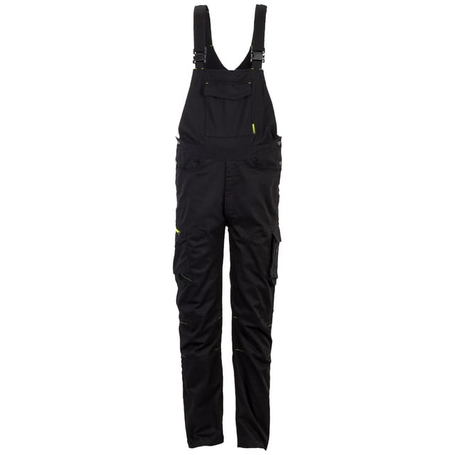 Stretchline Latzhose schwarz 54 - Planam
