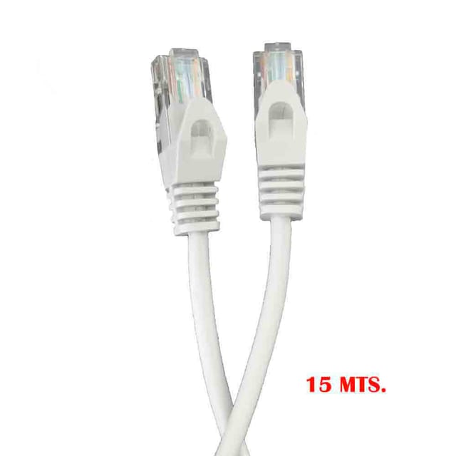 UTP-Anschluss-Patchkabel, 5E, "Outex", 15m EDM 56023
