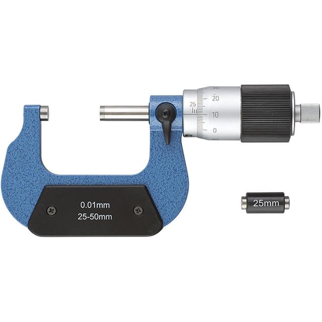 Fervi - Aussenzentesimalmikrometer 25 - 50 mm m022/25/50