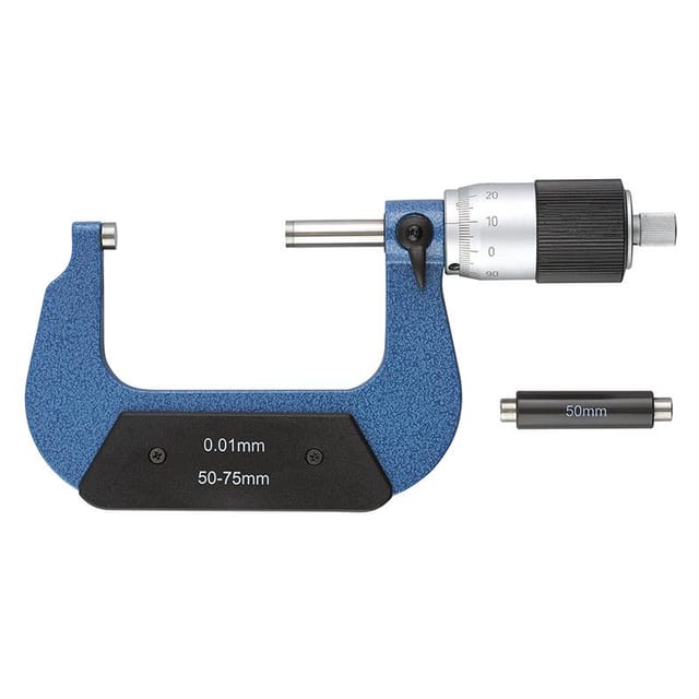 Externe Zentesimalmikrometer 50 - 75 mm Fervi m022/50/75