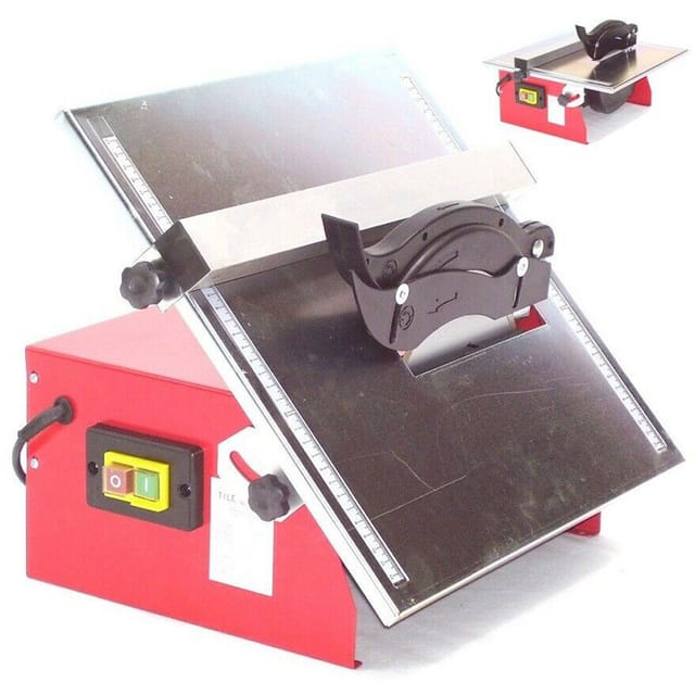 Apex - Elektrische Fliesenschneidmaschine 850W Nass Fliesenschneider 56077 Fliesen Säge