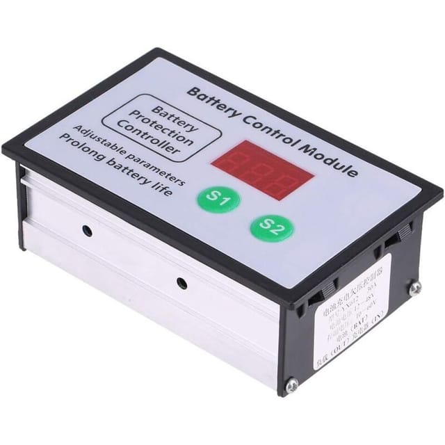 Ahlsen 12V Batterieladeregler Unterspannungskontrollregler Unterspannungsschutzregler, Trennschalter
