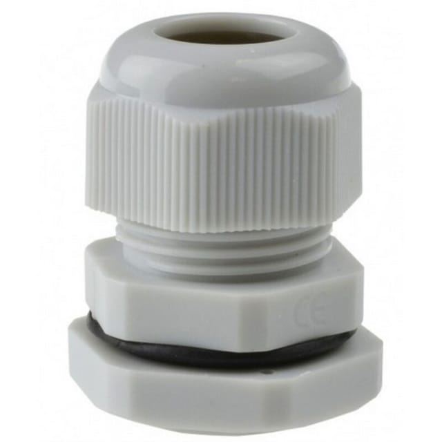 E.NEXT s018005 Kabelverschraubung Kunststoff Kabelverschraubung PG-16 IP68 grau 1 St