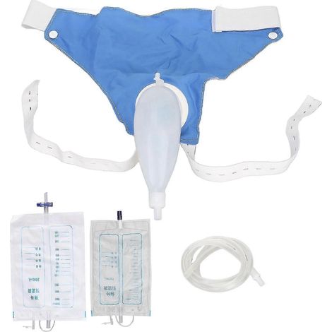 Tragbarer Urinbeutel Mit Harnkatheter, 1000 Ml Oder 2000 Ml, Für Männer, Ältere Menschen Und Bettlägerige Patienten Mit Harninkontinenz