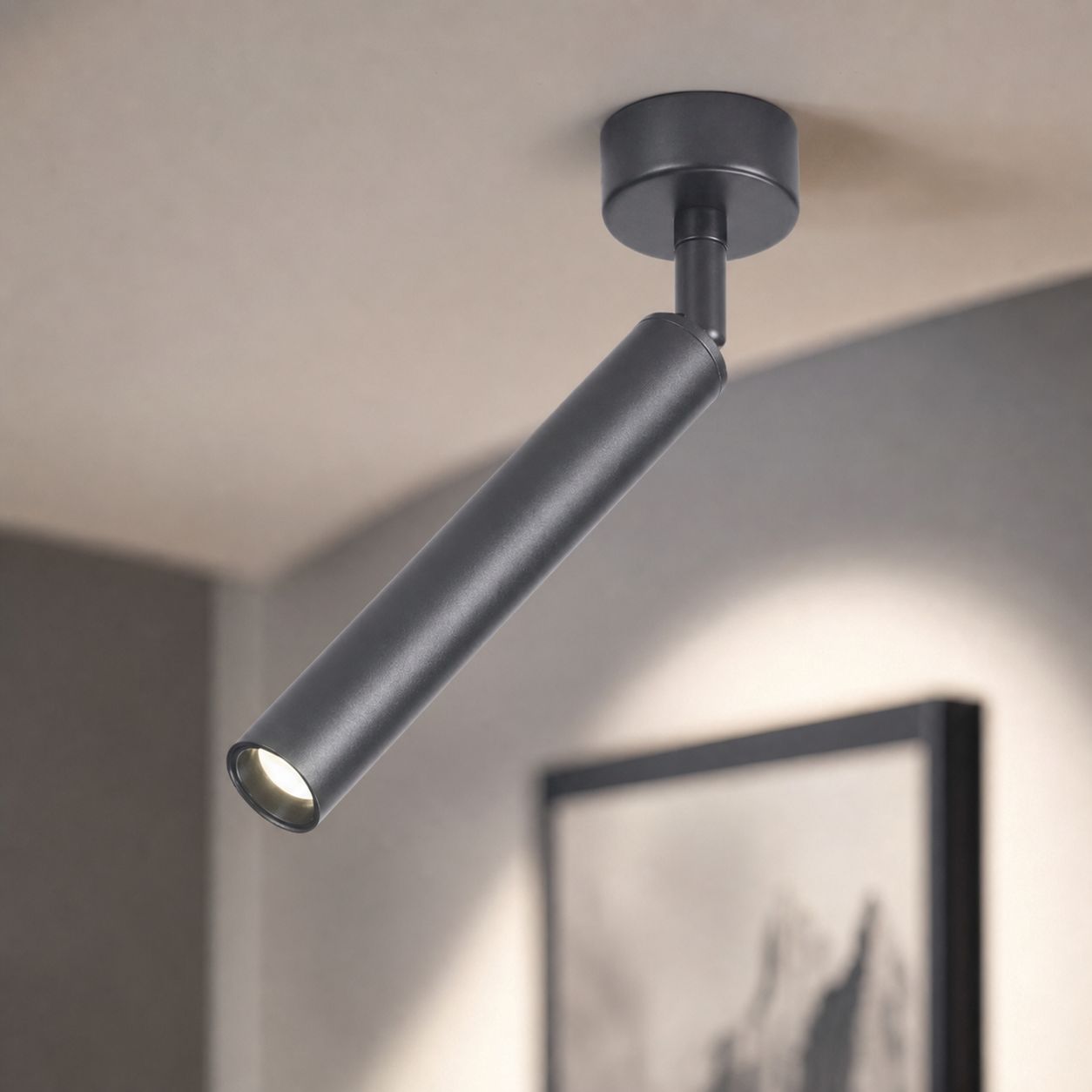 Einbau-led-spot Für Abgehängte Decken, Verstellbar, Aluminium, Blendfrei, 360° Verstellbar, Schwarz/weiß, Ideal Für Wohnzimmer Und Flure