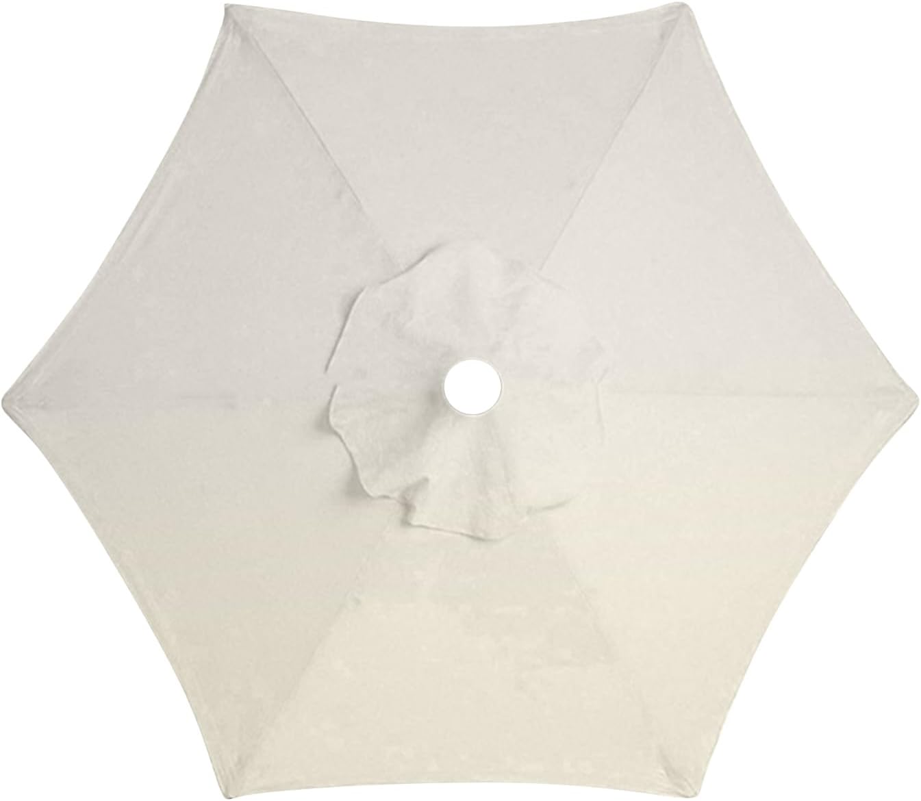 Ersatzschirm Für Garten- Oder Terrassenschirm Mit 6/8 Streben, 2,7 M/3 M, Beige – 3 M, 6 Streben, 2,7 M, 3 M