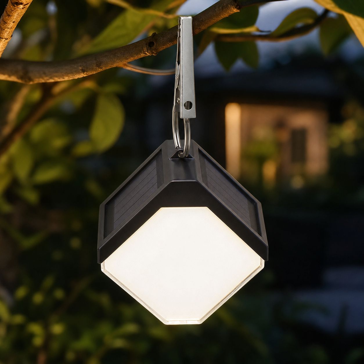 Ip65 Wasserdichte Led-solarwandleuchte, Monokristallines Panel, Warmweißes Und Rgb-wechselndes Licht, Kabellos Für Den Garten