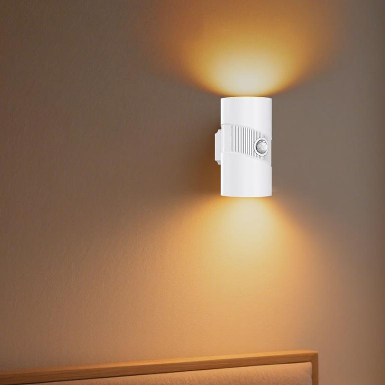 Intelligentes Led-nachtlicht Mit Bewegungssensor, Usb-aufladbar, Magnetfuß, 3 Farben, Automatische Beleuchtung Für Flur Und Kleiderschrank