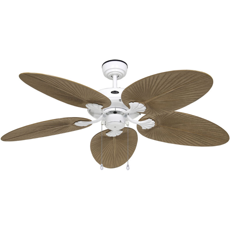 Classic Outdoor Palma Außenwandventilator Ohne Beleuchtung – Schlankes Design, Einfache Installation, Ideal Für Terrassen Und Gärten