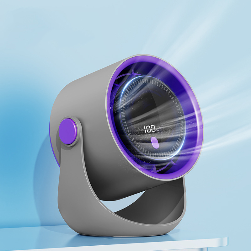 Deckenventilator Mit Rgb-beleuchtung Und Bluetooth-lautsprecher, 3 Leise Geschwindigkeitsstufen, Fernbedienung, Schwarz, Lec020r