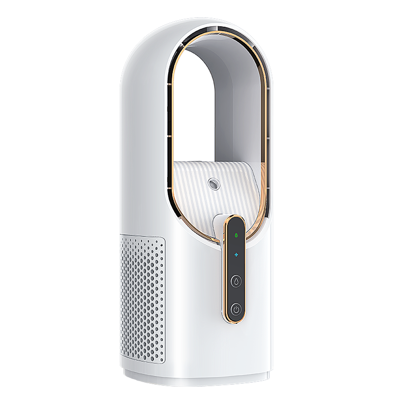 Mini-l7-nebelventilator Mit Griff, 500 Ml, 2 Geschwindigkeitsstufen, Leise, Usb-aufladbar Für Zuhause Und Büro