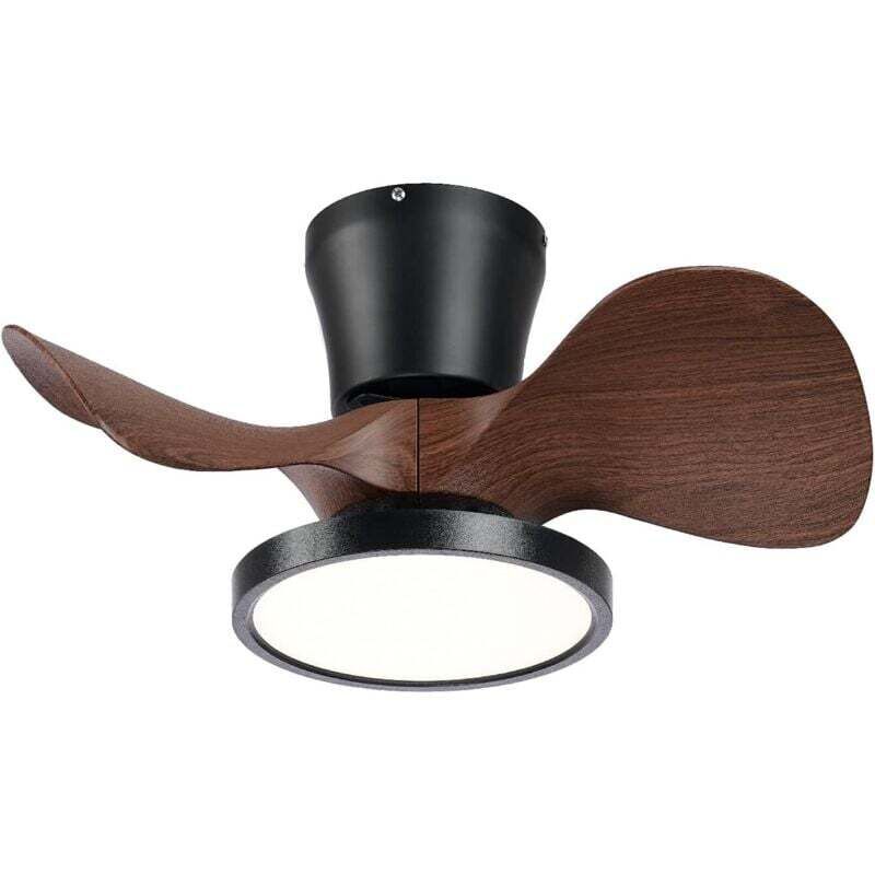 22-zoll-deckenventilator Mit Leiser Bedienung Und Integrierter Led-beleuchtung – Ideal Für Küche, Schlafzimmer Und Terrasse, Inklusive Fernbedienung