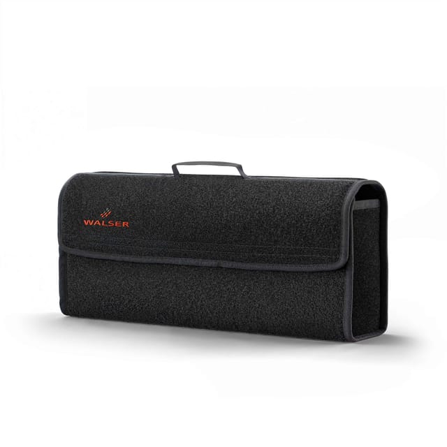 Walser - Kofferraumtasche Toolbag Größe xxl, Auto-Aufbewahrungstasche schwarz 57x16x21 cm